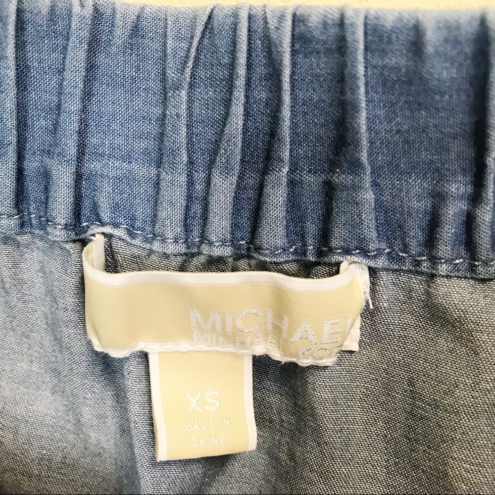 Michael Kors | Off Shoulder Chambray Top - Picture 4 of 5